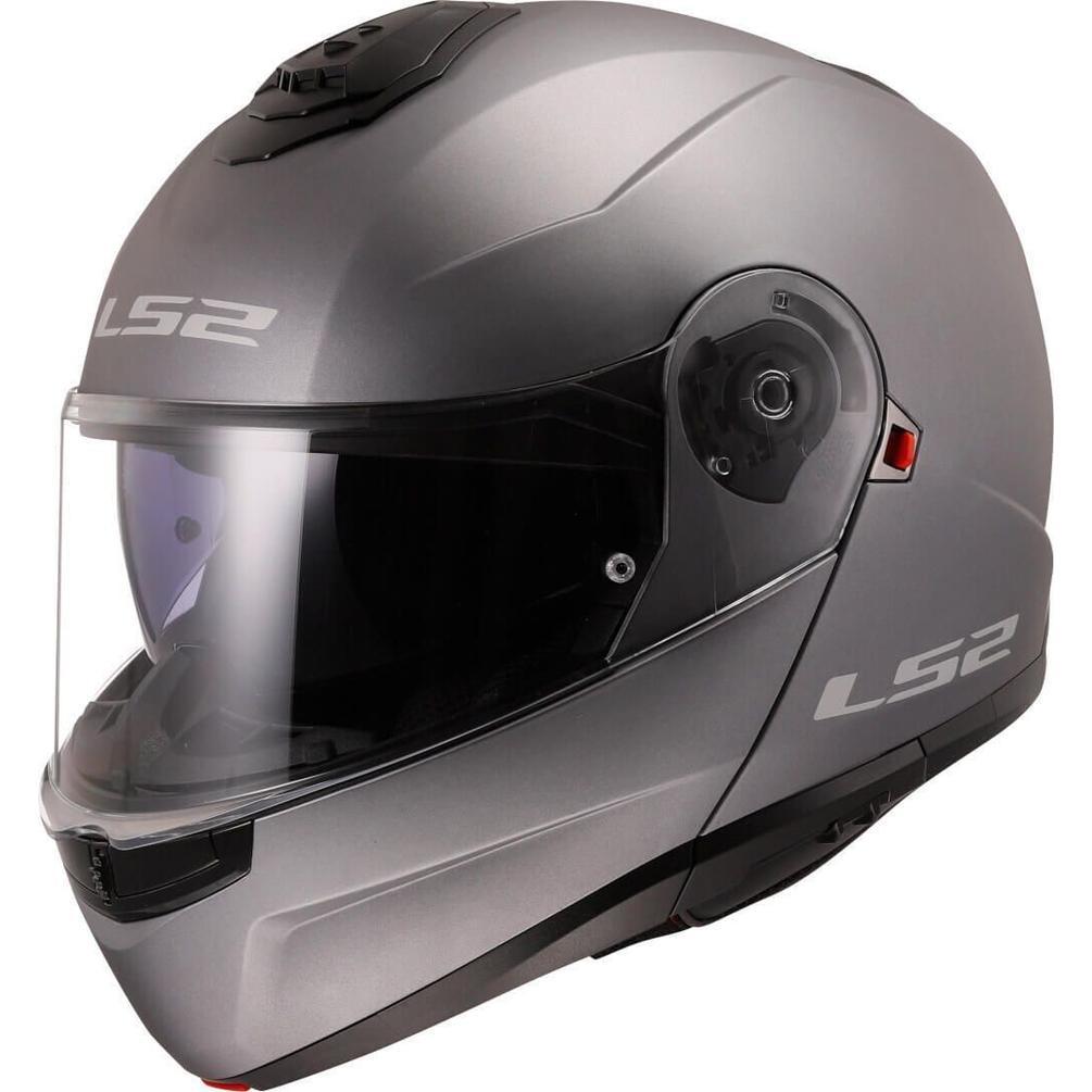 Helm LS2 Modular FF908 Strobe II Solid Matt Titanium