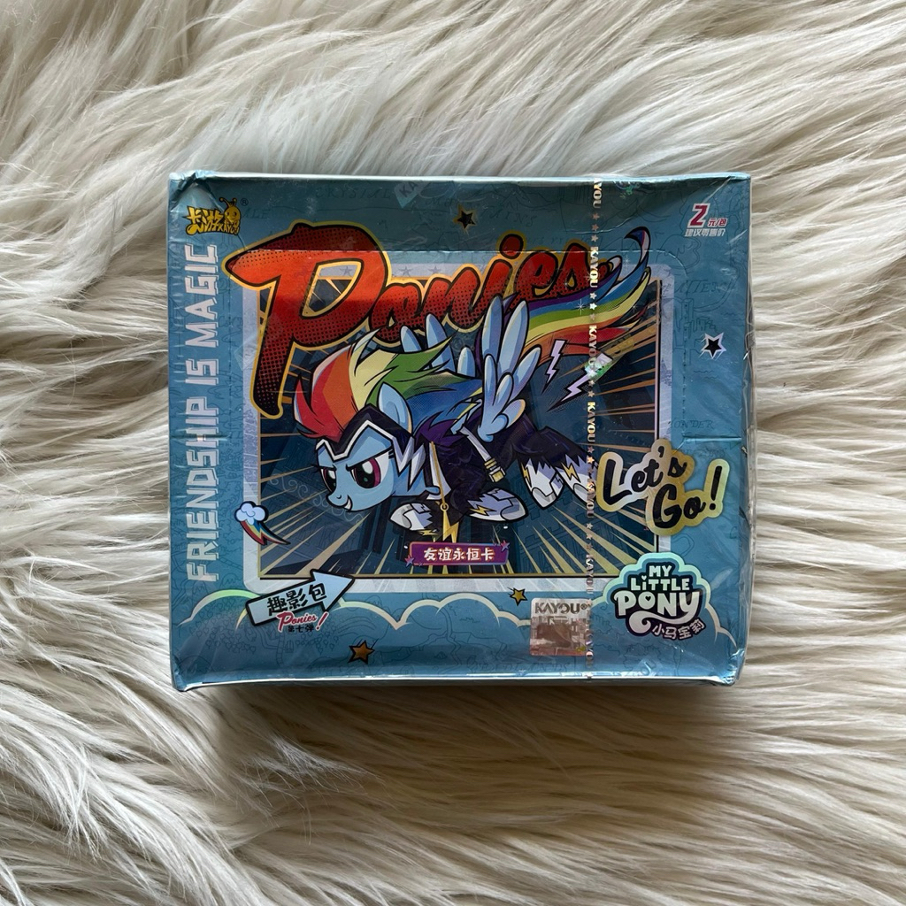 [PRE ORDER] KAYOU My Little Pony Friendship Forever Series 7 GamePack BOX  - kartu game pack my litt