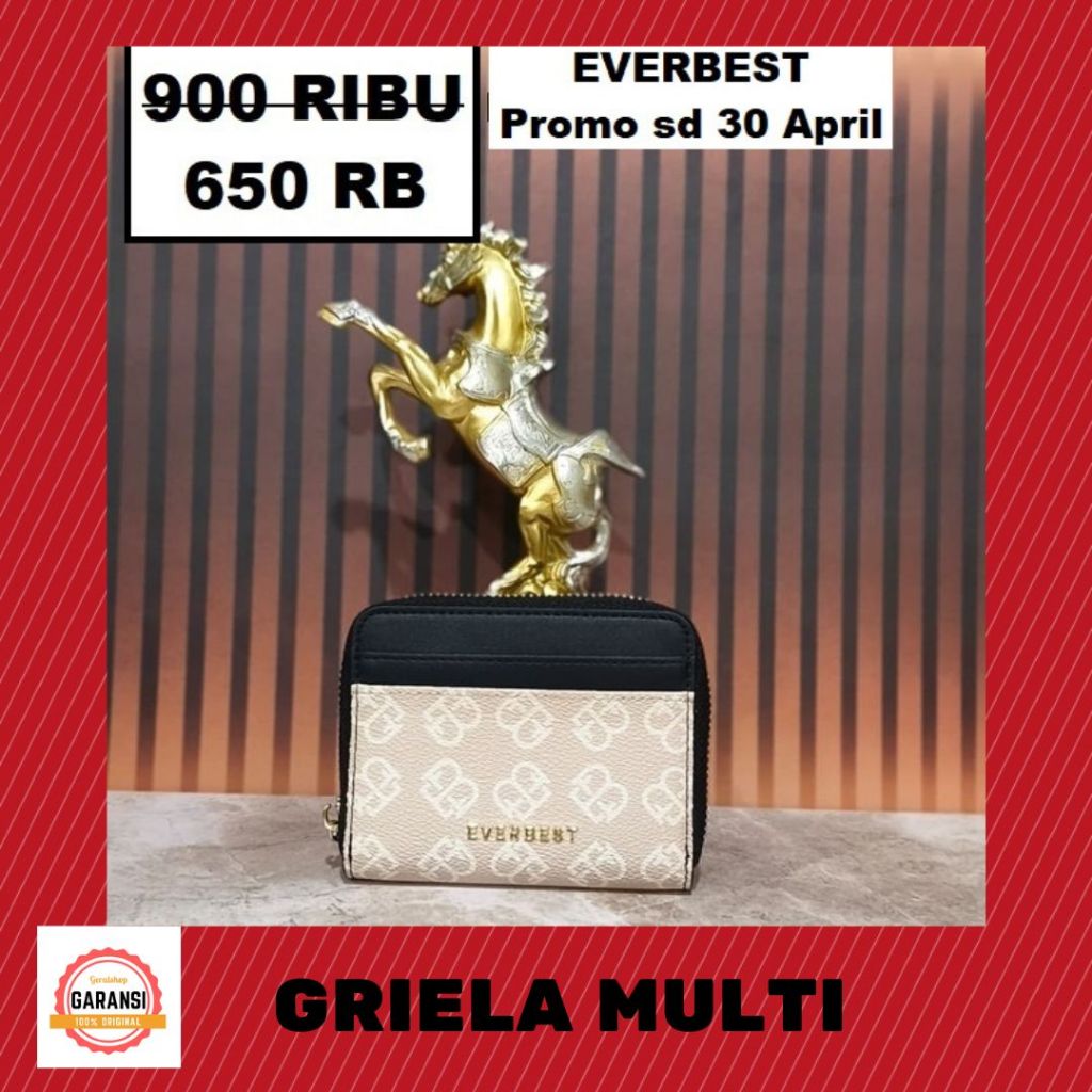 Dompet wanita EVERBEST wallet sale seri GRIELA sale ori 100%
