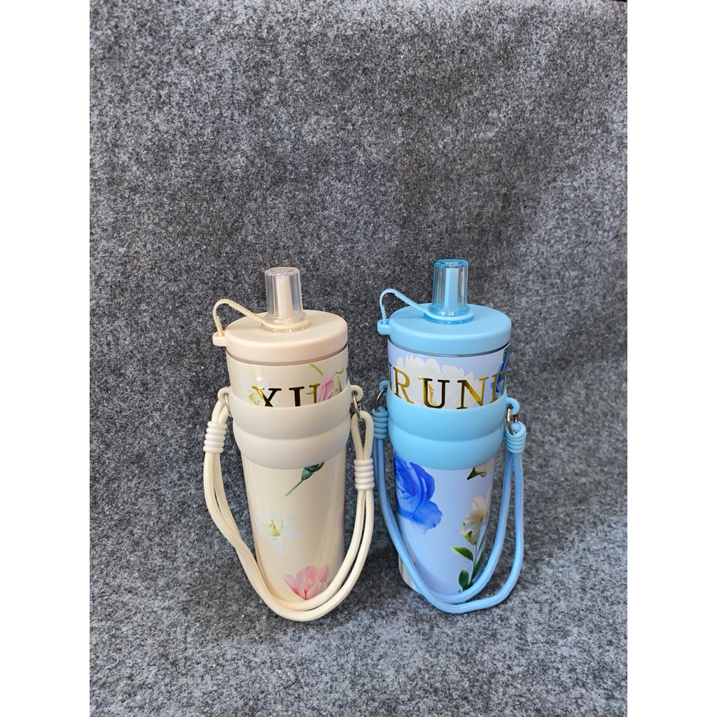 tumbler stainless steel model tali selempang