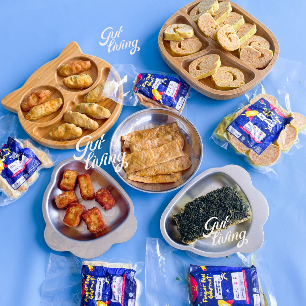 Finger Food dan Lauk Side Dish Padat Gizi Benourish Adana Kebab Sempol Chicken Strip Sate Buntel Chi