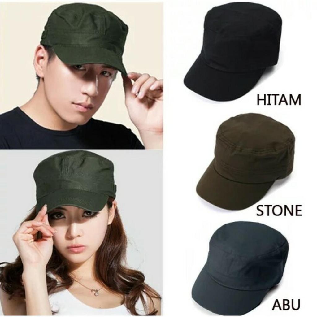 Topi Komando loreng camo Army Tni Tentara PDL Distro POLOS militer cadet sablon bordir custom indone