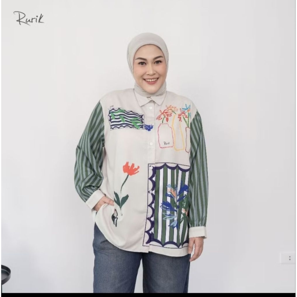 Valeo Print Shirt by Rurik