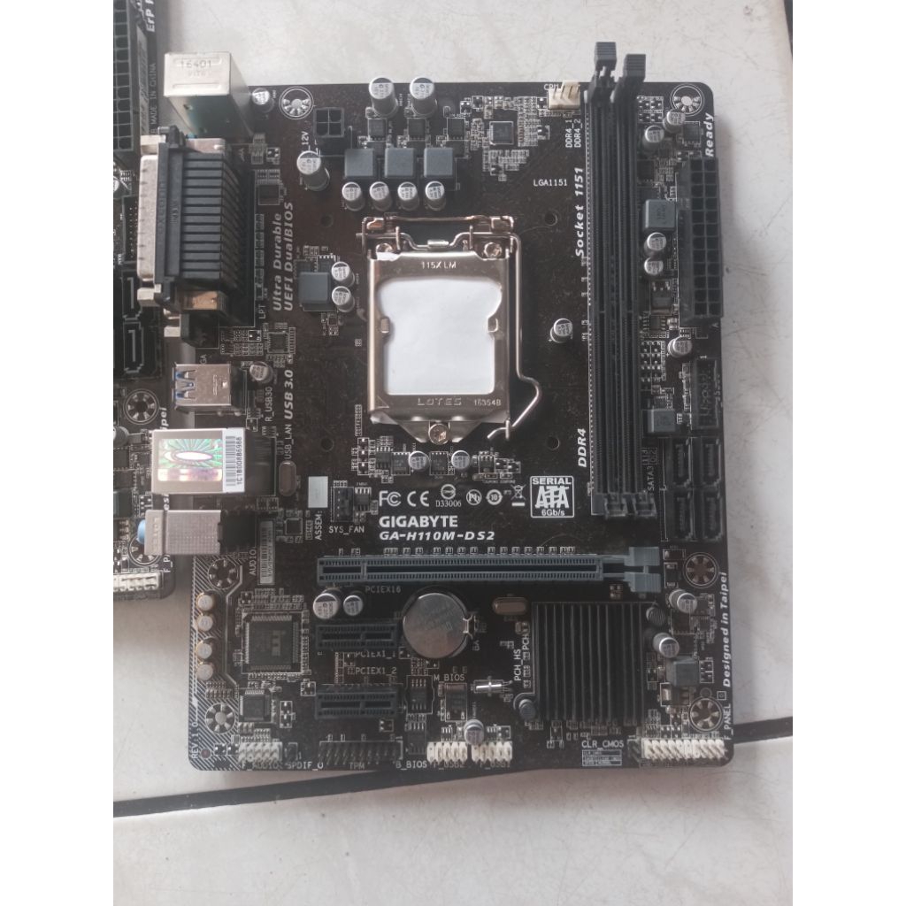 Motherboard Gigabyte h110