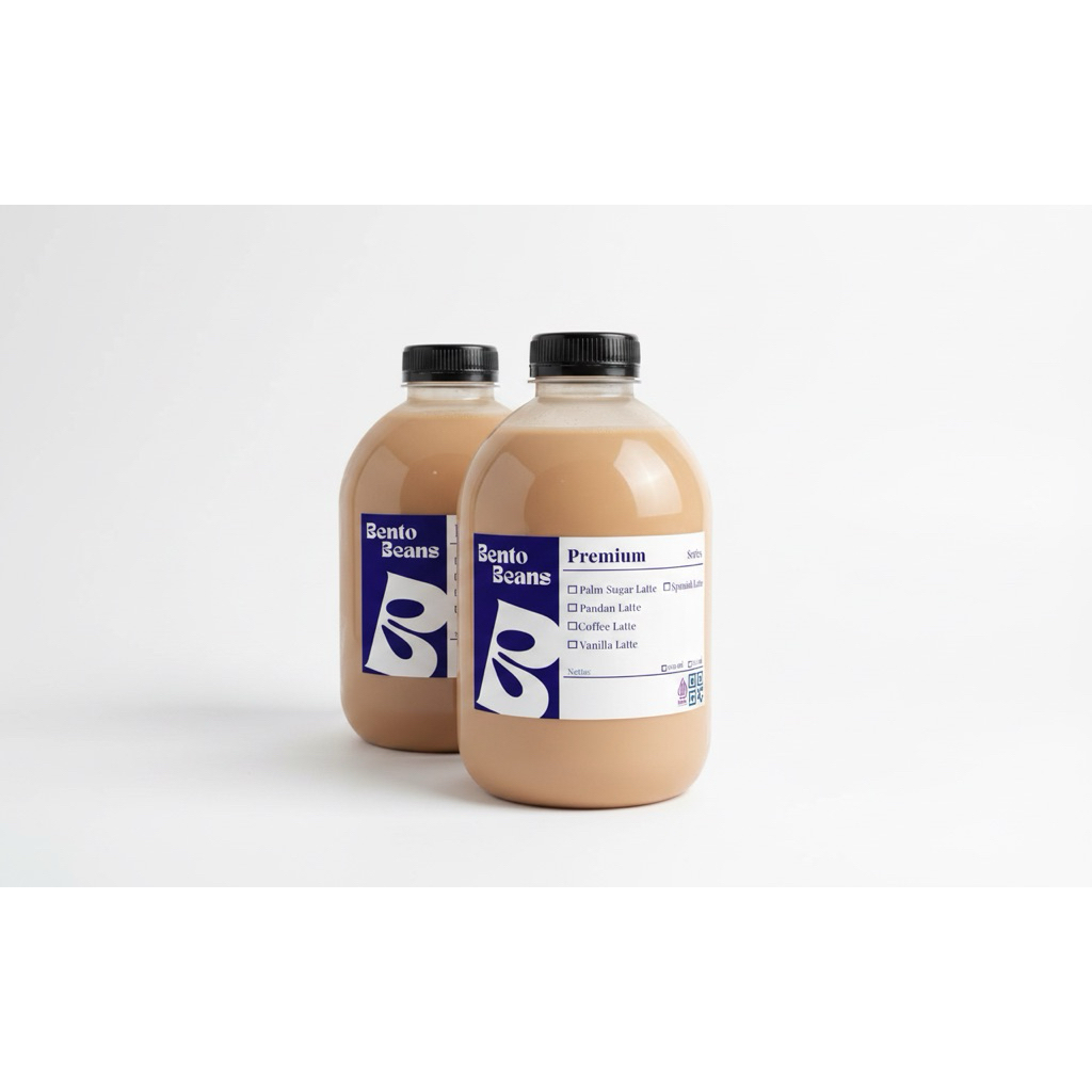 Sticker botol sticker anti air stiker kopi sticker umkm 8x5 cm