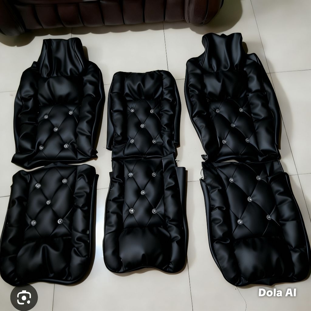 Cover Jok Motip Sopa kancing Warna Polosan Untuk Mobil Truk Hino 500_fuso_hino lohan_umplung