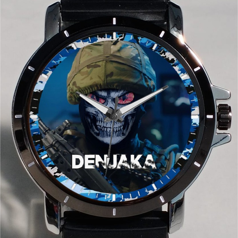 Jam Tangan Pria Denjaka Hantu Laut  - Logo Denjaka Hantu Laut