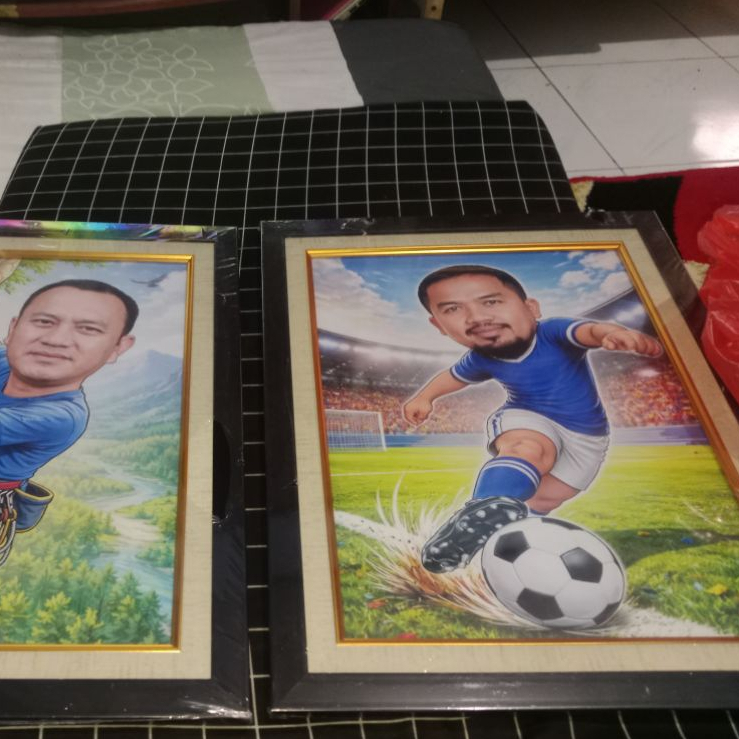 Karikatur Sebagai Souvenir tanda mata atau kenangan bagi orang tercinta