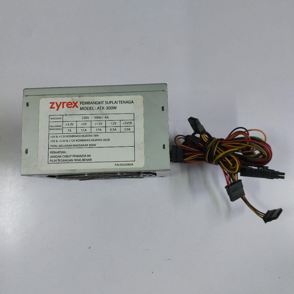 Power Supply PSU ZYREX 300W