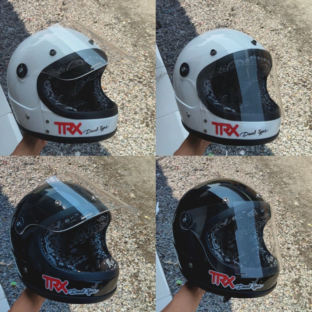 Helm Fullface TRX Busa Slayer Free Pet & Kaca