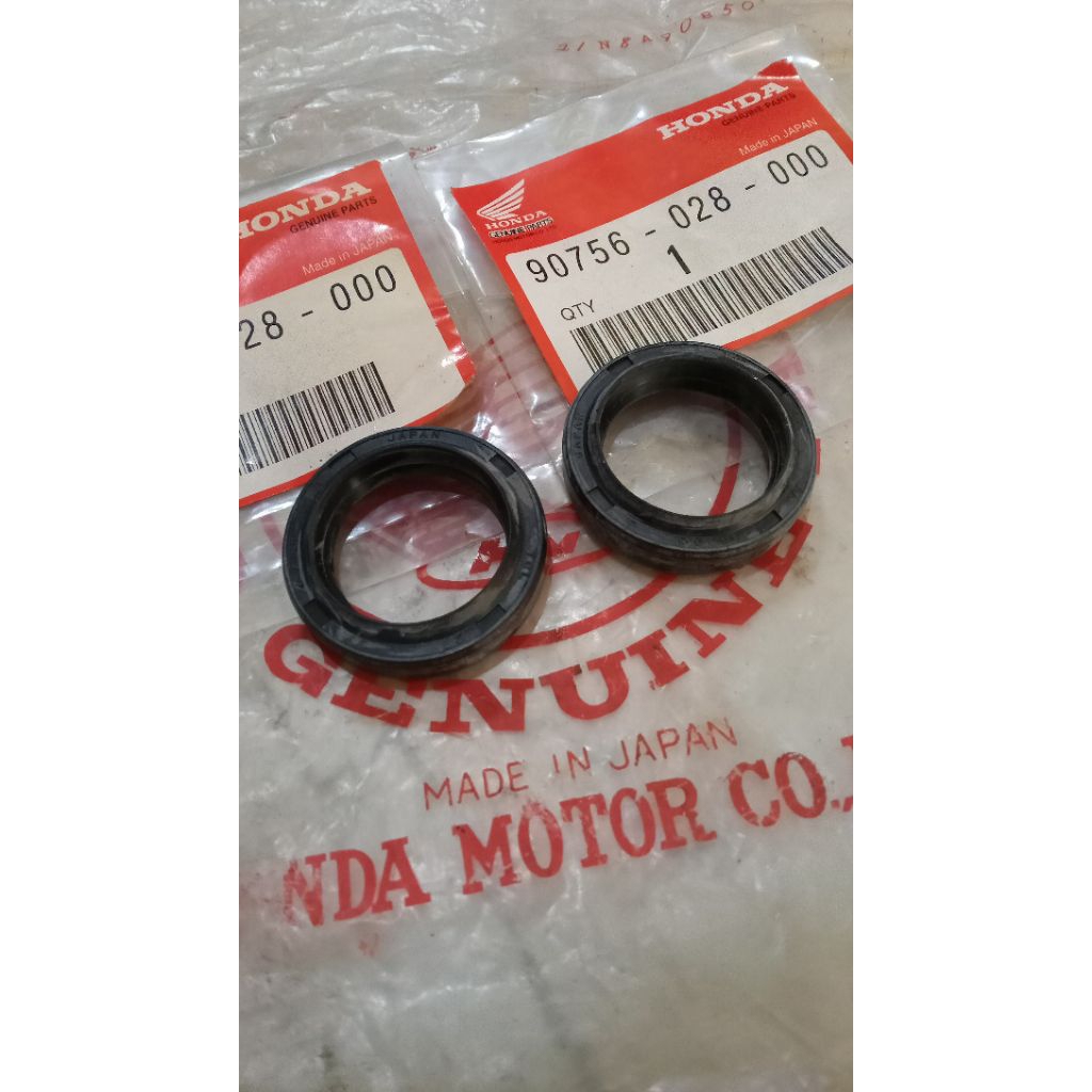 seal shock shockbreaker depan cb100 cb125 gl100 gl125 a100 l2g yb tahun tua original nos japan