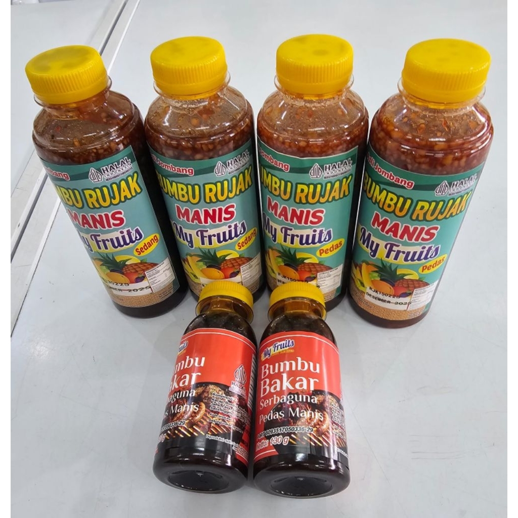 Bumbu Rujak Manis 335gr - Siap Saji, Praktis, Tahan 6 Bulan