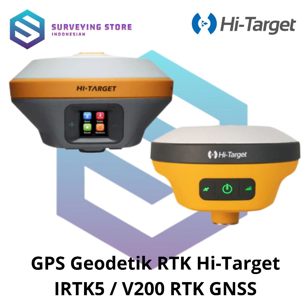 GPS Geodetik RTK Hi-Target IRTK5 / Geodetik Hi-Target V200 RTK GNSS