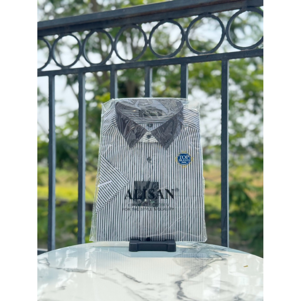ALISAN Kemeja Lengan Pendek SlimFit