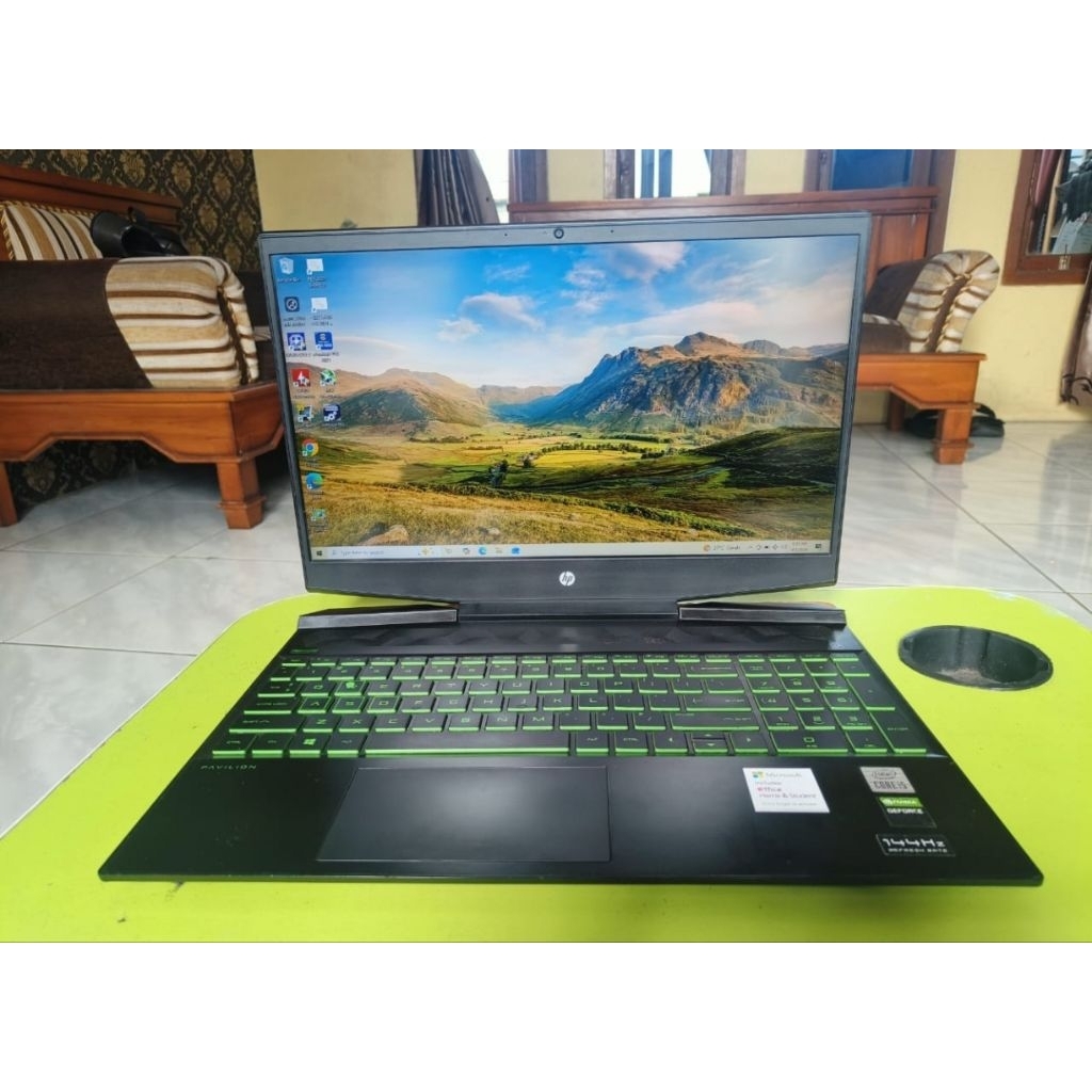 Laptop Gaming HP Pavilion 15 RTX 2060, 16Gb, Layar 144Hz