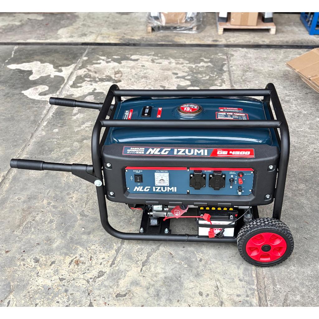 Genset IZUMI GS / GE 3800 Double Starter + Roda (2500 - 2800W)