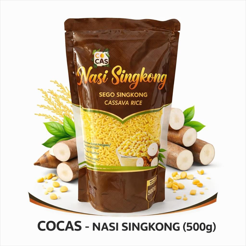Cocas Beras jagung / beras singkong 500gr
