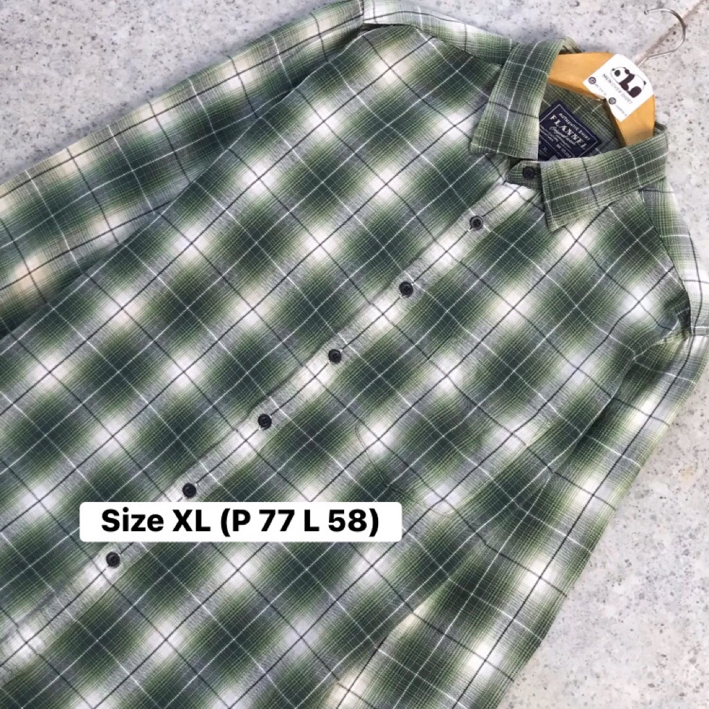 Kemeja Flannel Veterano Uniqlo