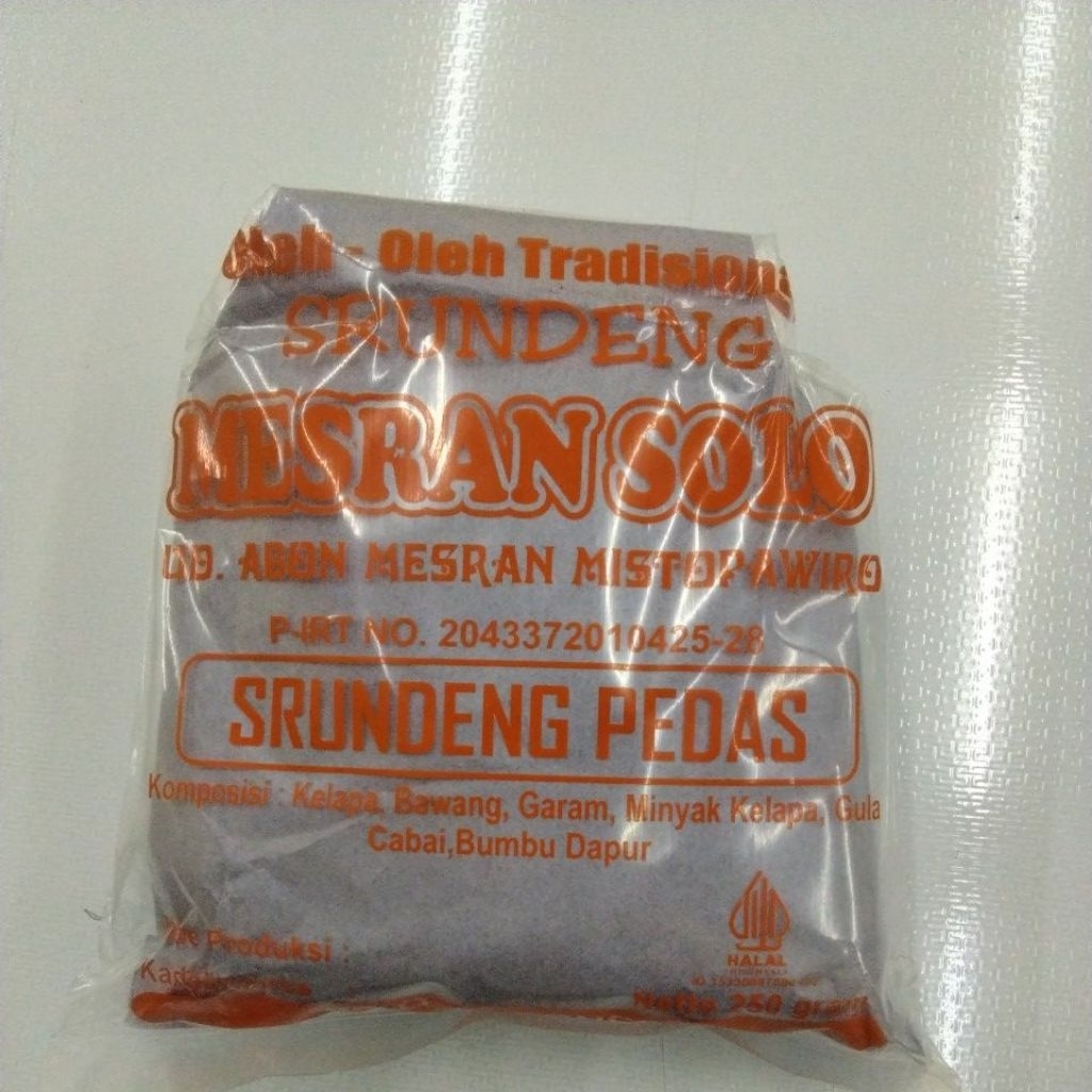 mesran solo serundeng pedas