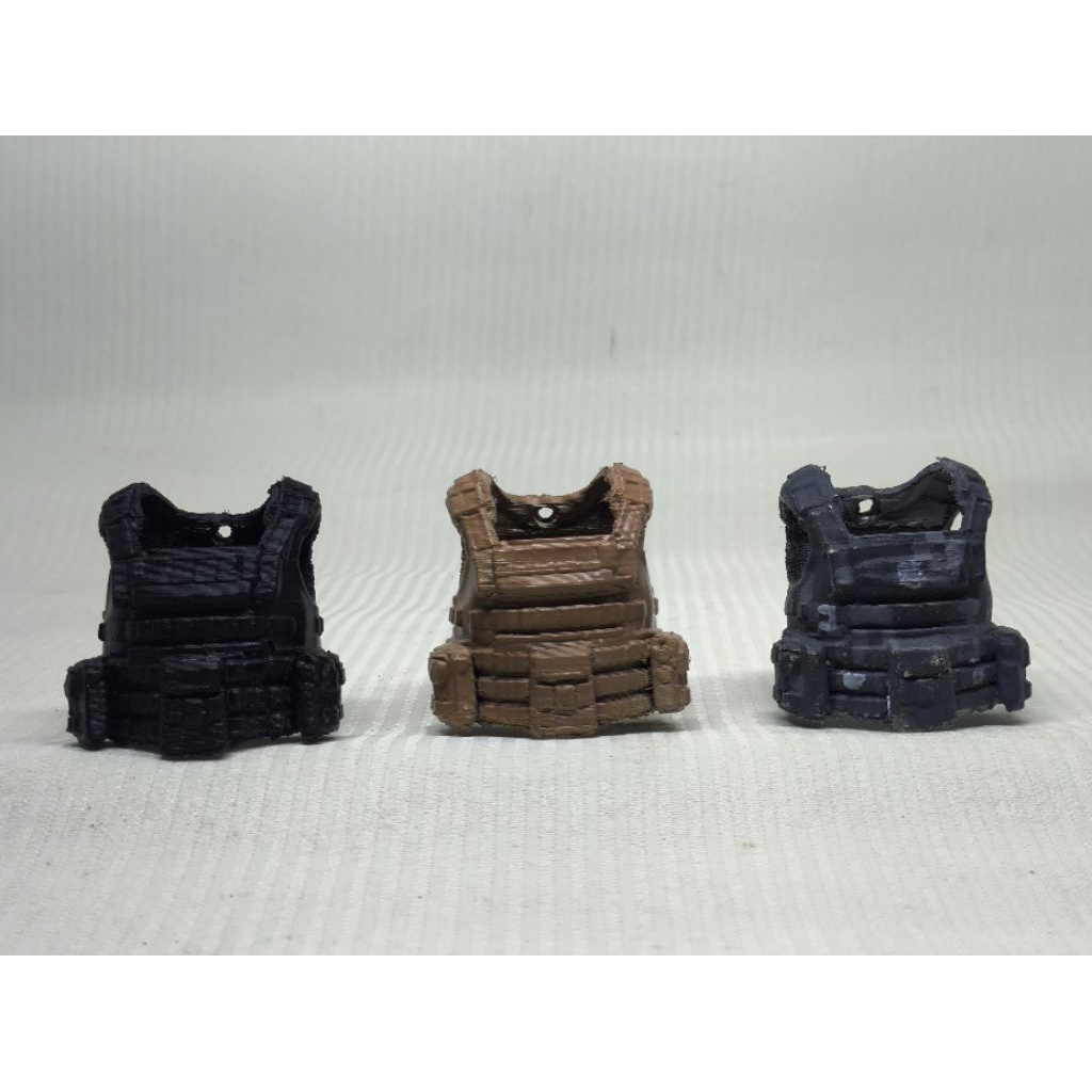 Vest accessories action figure skala 1:12 kitbash