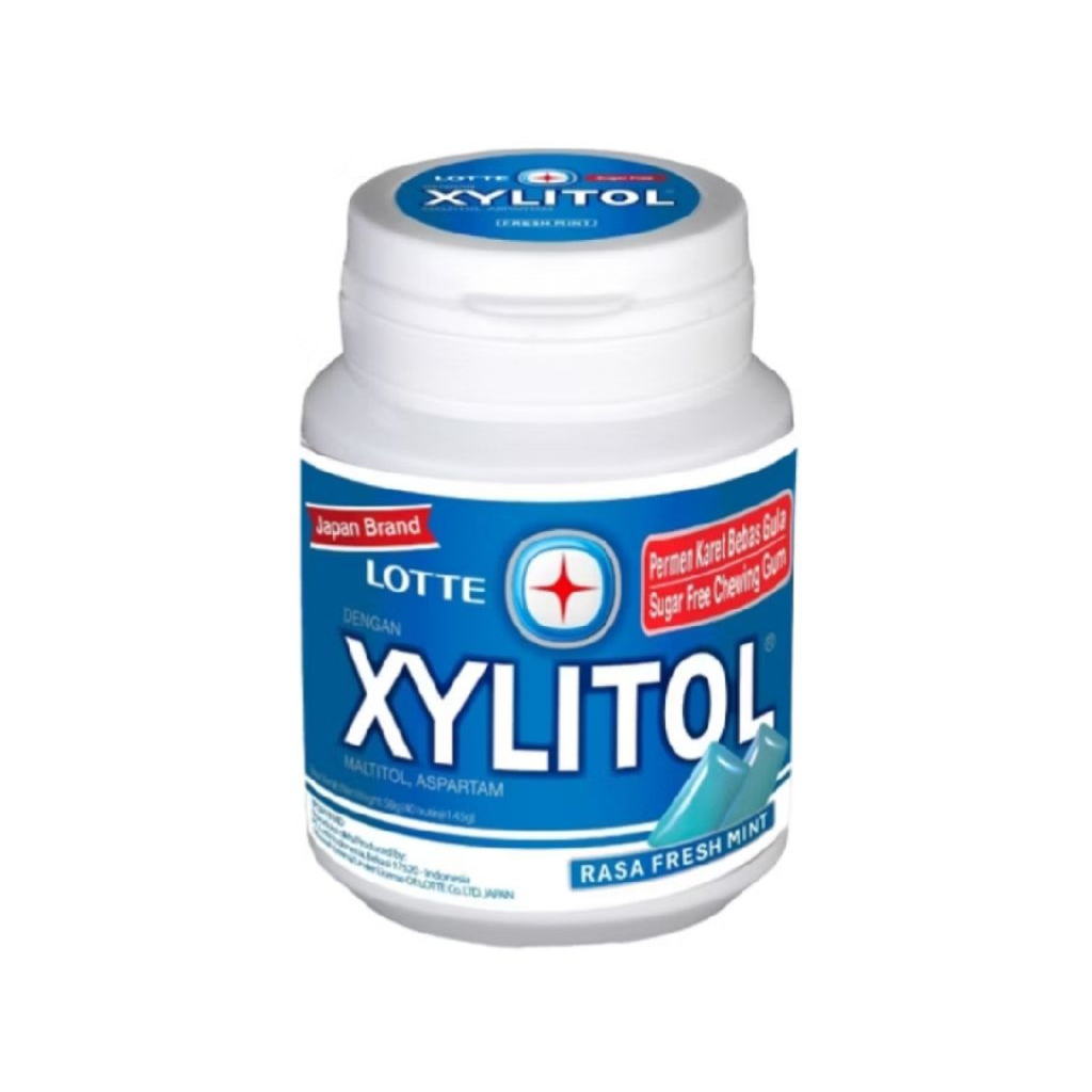 Xylitol Permen Karet Fresh Mint 58 gr