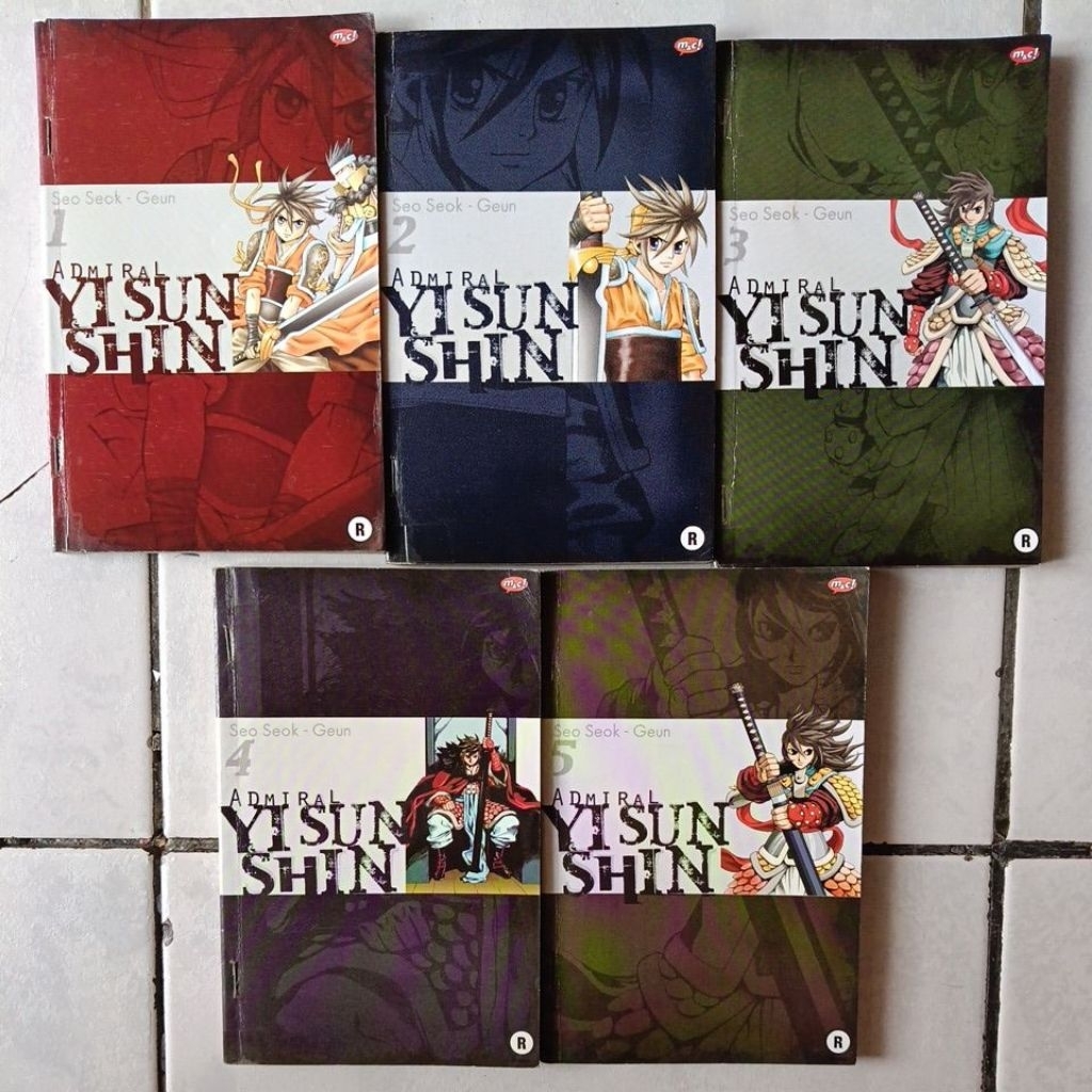 komik Admiral yi sun shin 1-5 tamat