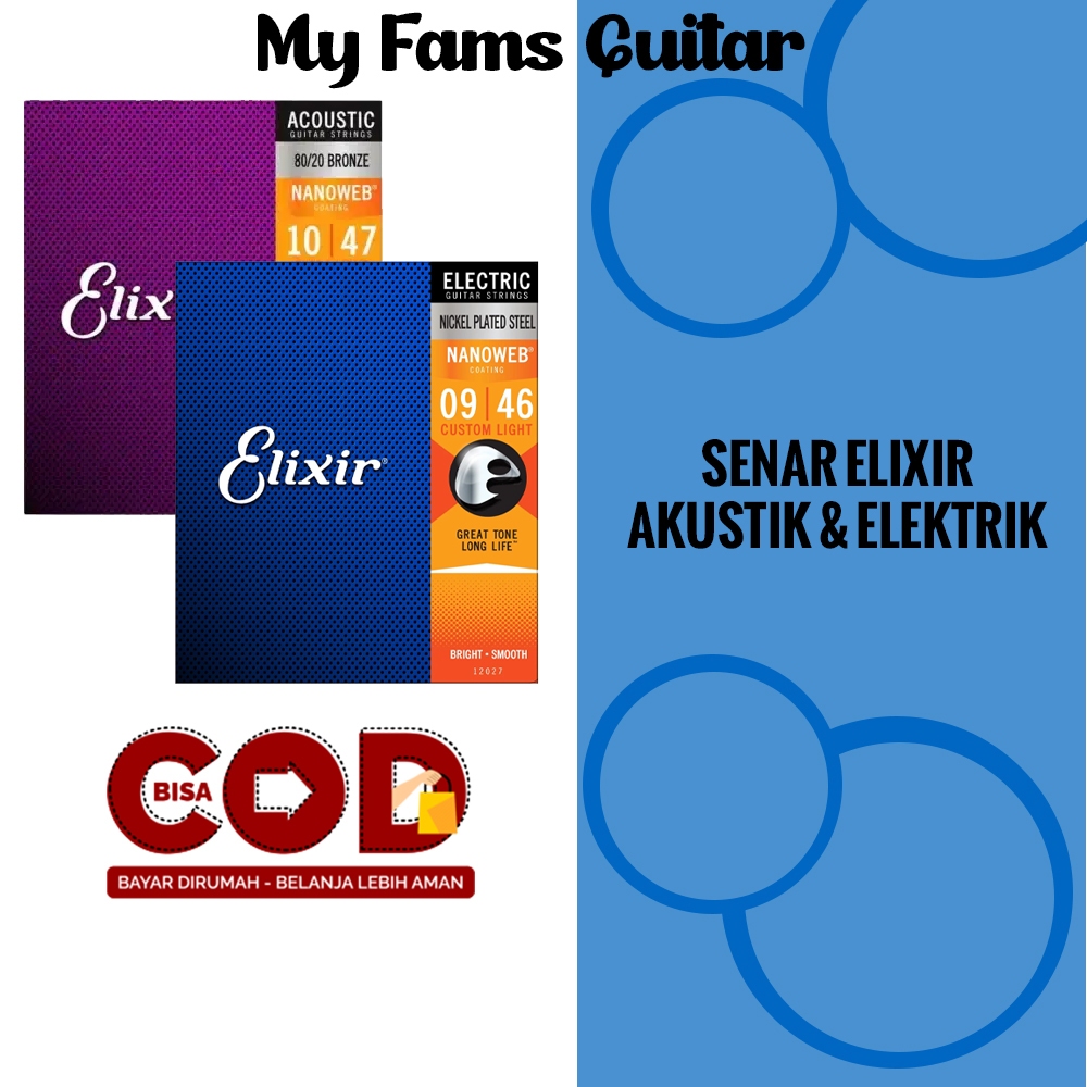 Senar Gitar Akustik Elixir