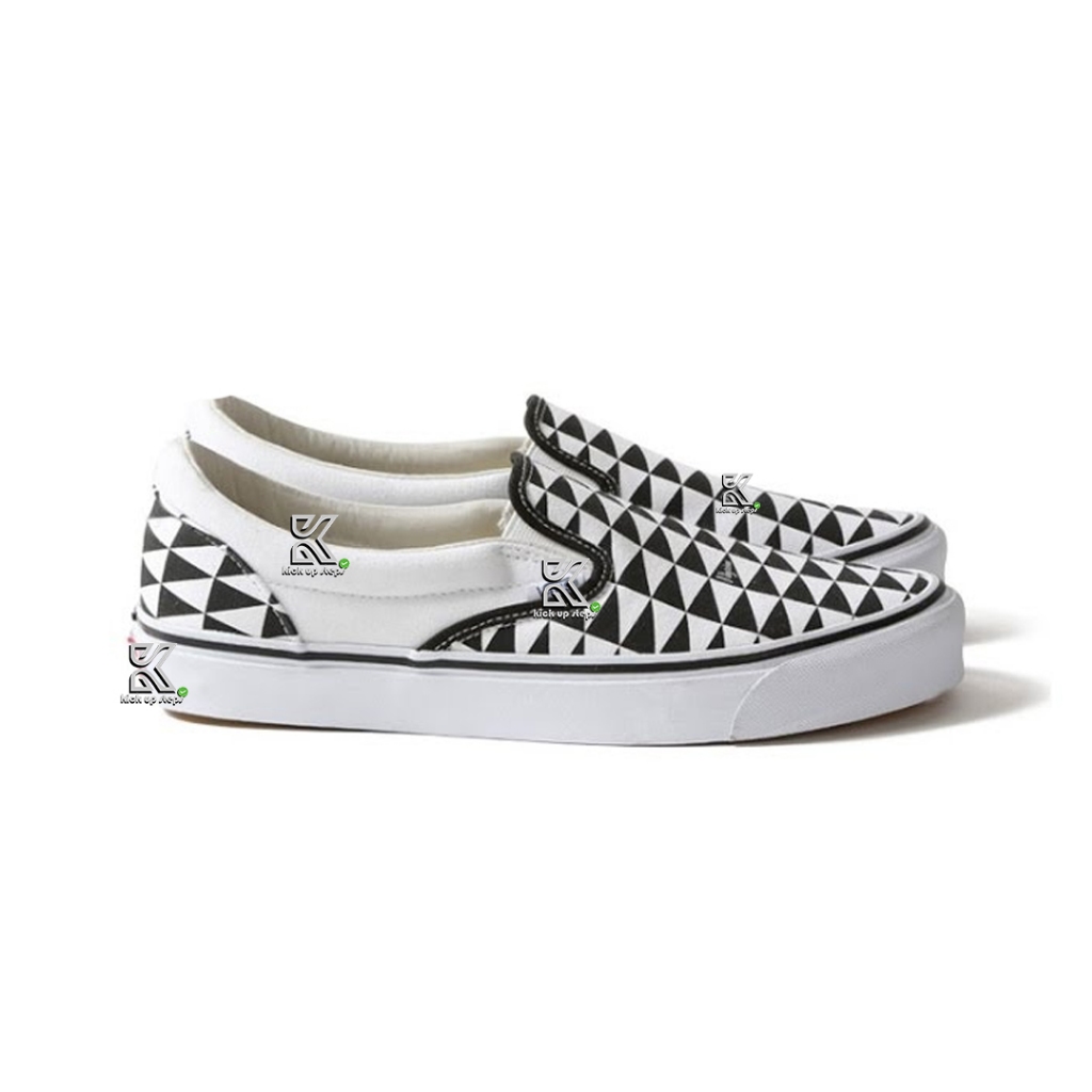 Sneaker Pilgrim Surf Supply X Va/ns Classic Slip On Off White Black Original