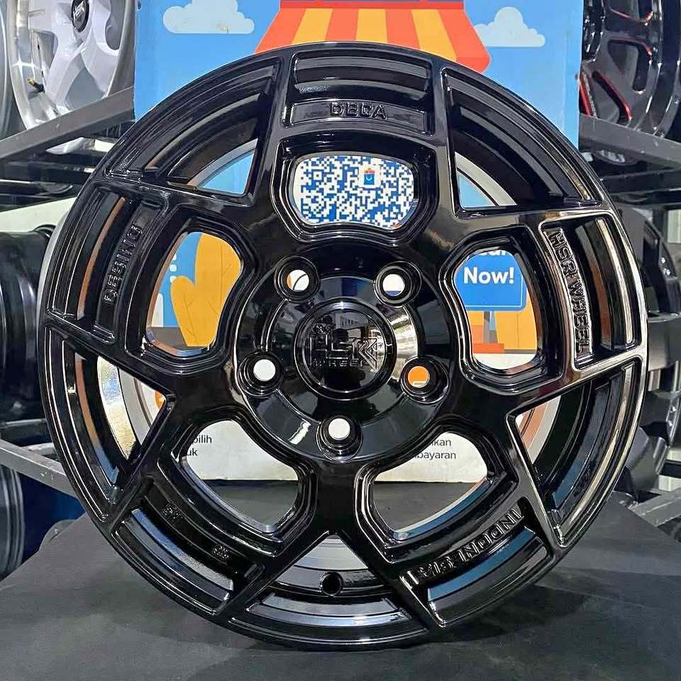 Velg Mobil L300, Grandmax, Ring 14 Velg Racing R14 HSR Wheel Desing Deca