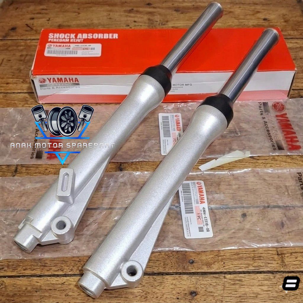 As shock depan ÷ tabung yamaha Fizr force 1 foswan alfa vega r lama 4WH Silver