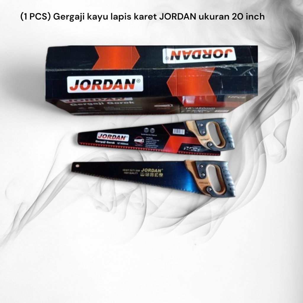 Gergaji Kayu Jordan 20 Inch - Tajam, Awet, Siap Pakai