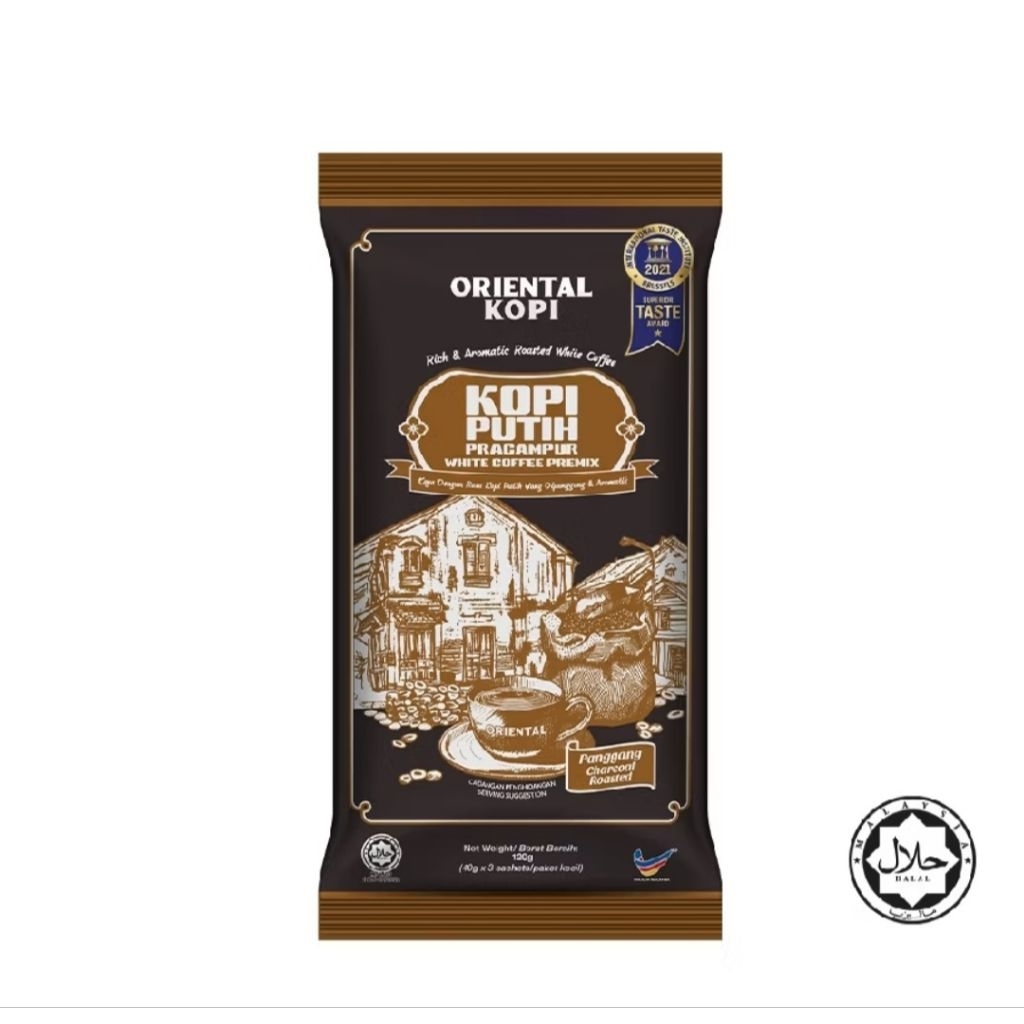 KOPI SACHET ORIENTAL MALAYSIA ( ISI 3 )