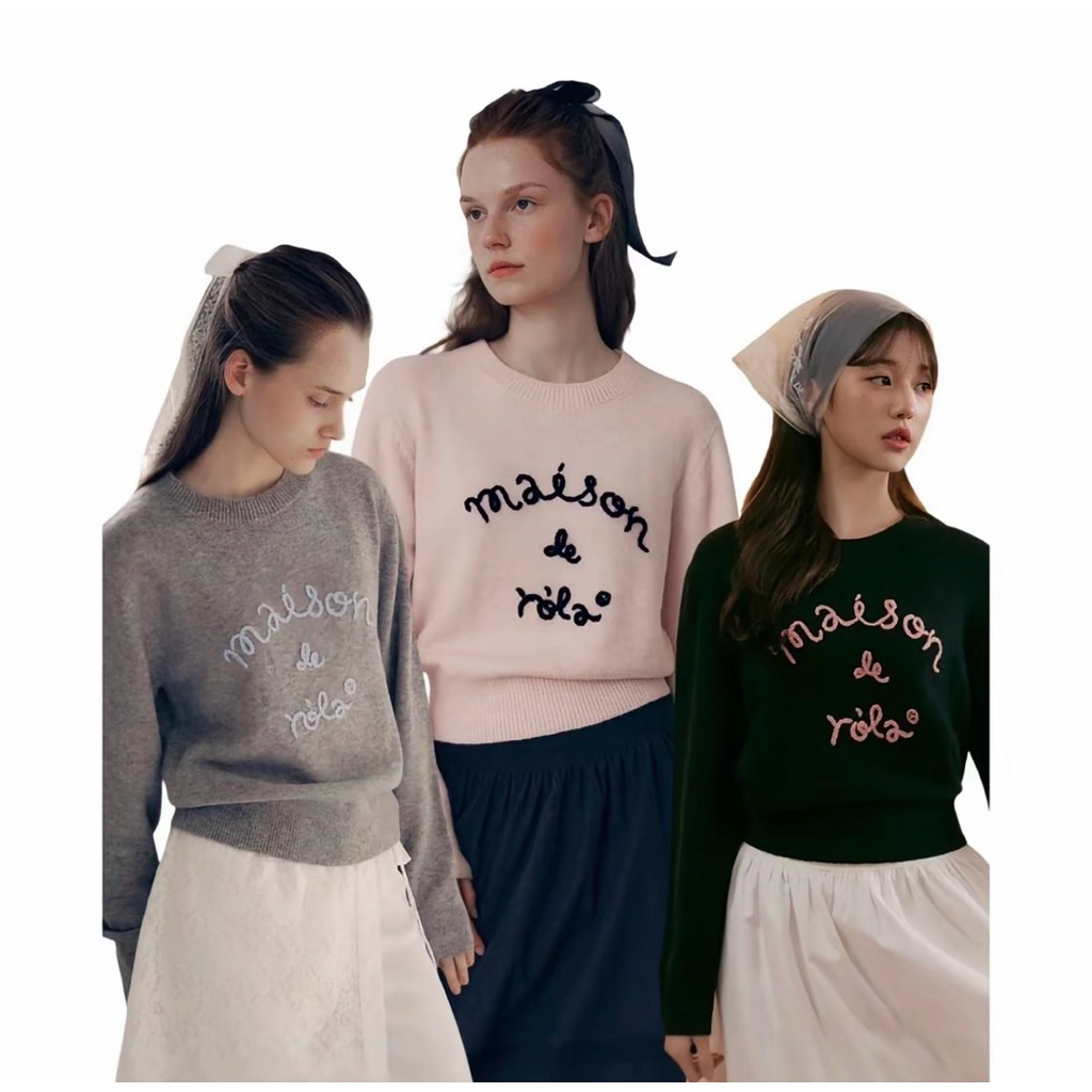 Rola-Rola Embroidery Knit - 100% Original