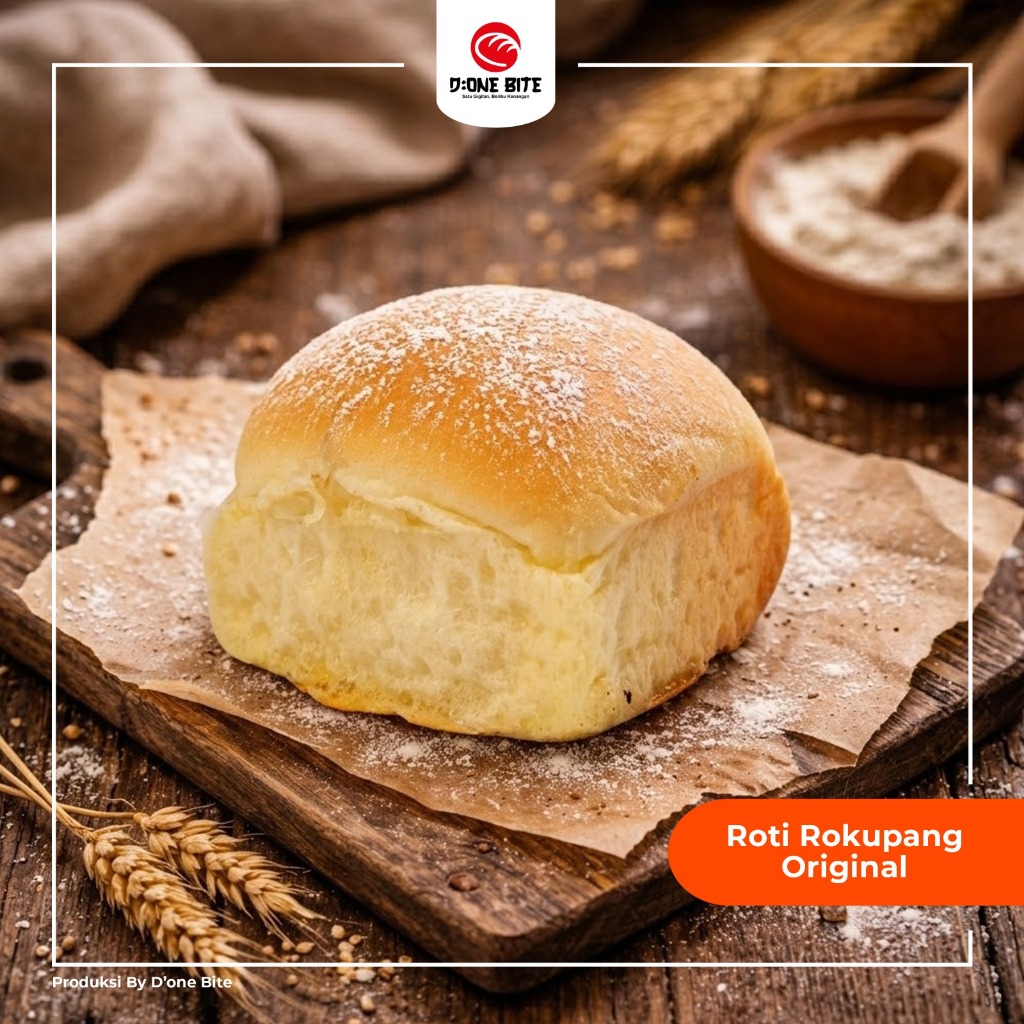 Rokupang Original - Roti Kukus Panggang Original