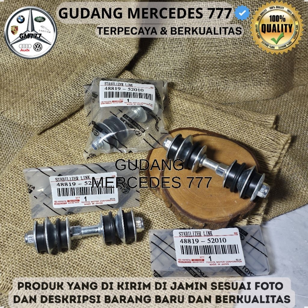 Baut Link Stabilizer Stabil Vios Limo Gen 1 Thn 2003 2004 2005 Asli