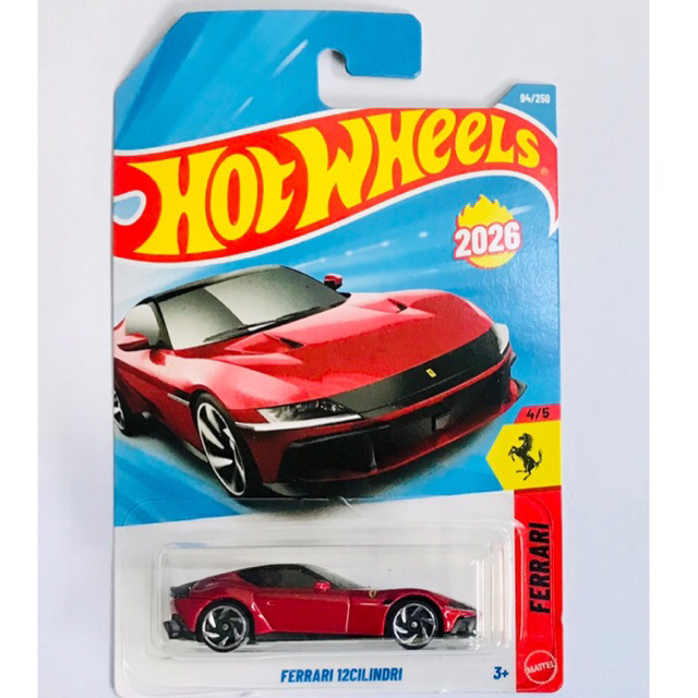 HOT WHEElS - FERRARI 12 CILINDRI