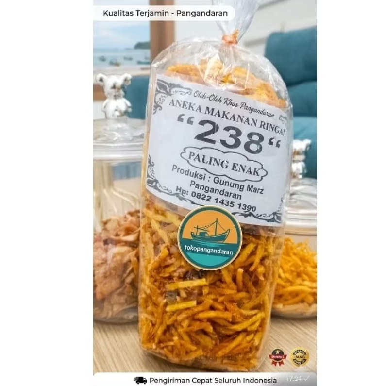Stik Pisang Oleh Oleh Pangandaran