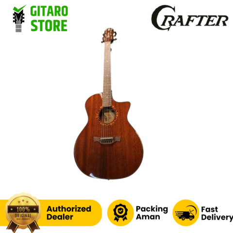 Gitar Akustik Elektrik CRAFTER VL G-15CE Pro Solid Gitar Crafter VL G 15CE Pro