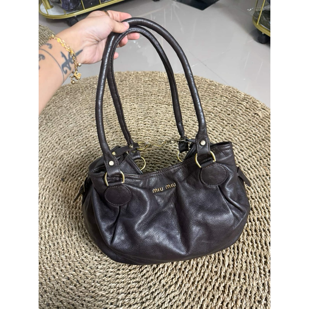 preloved tas kulit asli Miu