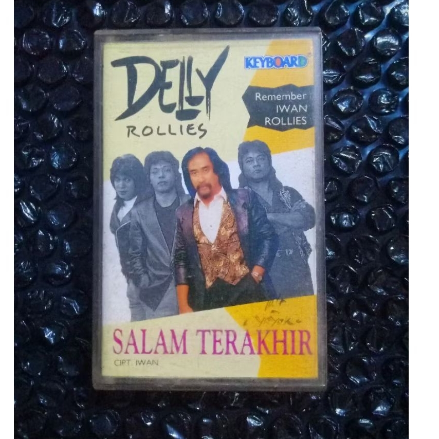 Kaset Delly Rollies - Salam Terakhir (Cover Ada Coretan Kecil) / Yessy Gasella, Mayank Sari,Cut Irna
