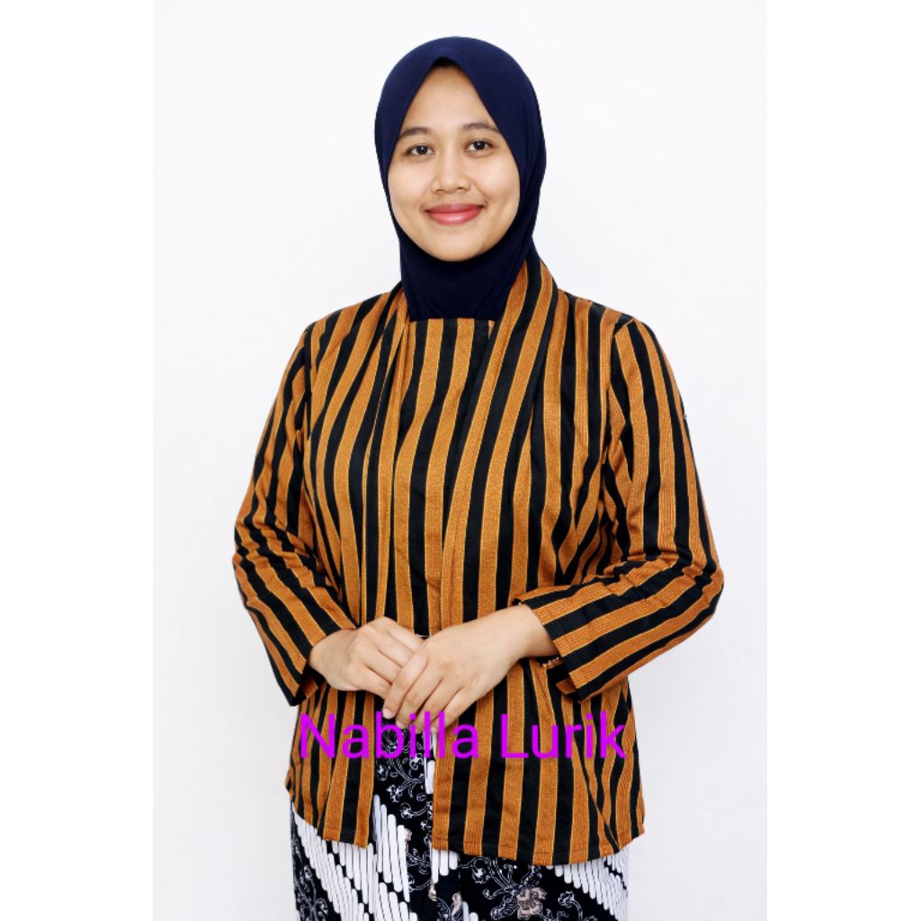 Kebaya Lurik Wanita//Baju Adat Jawa//Pakaian tradisional