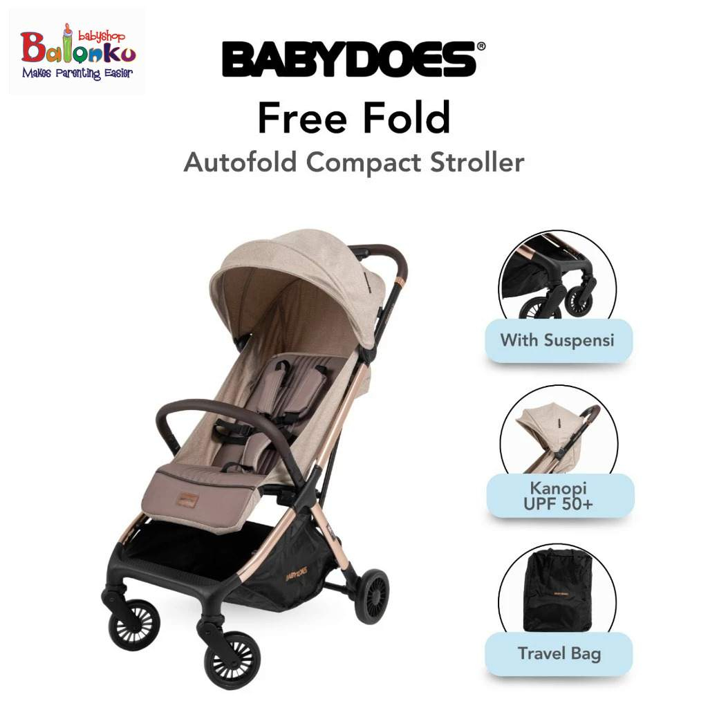 BABYDOES FREEFOLD Stroller - Kereta Dorong Bayi