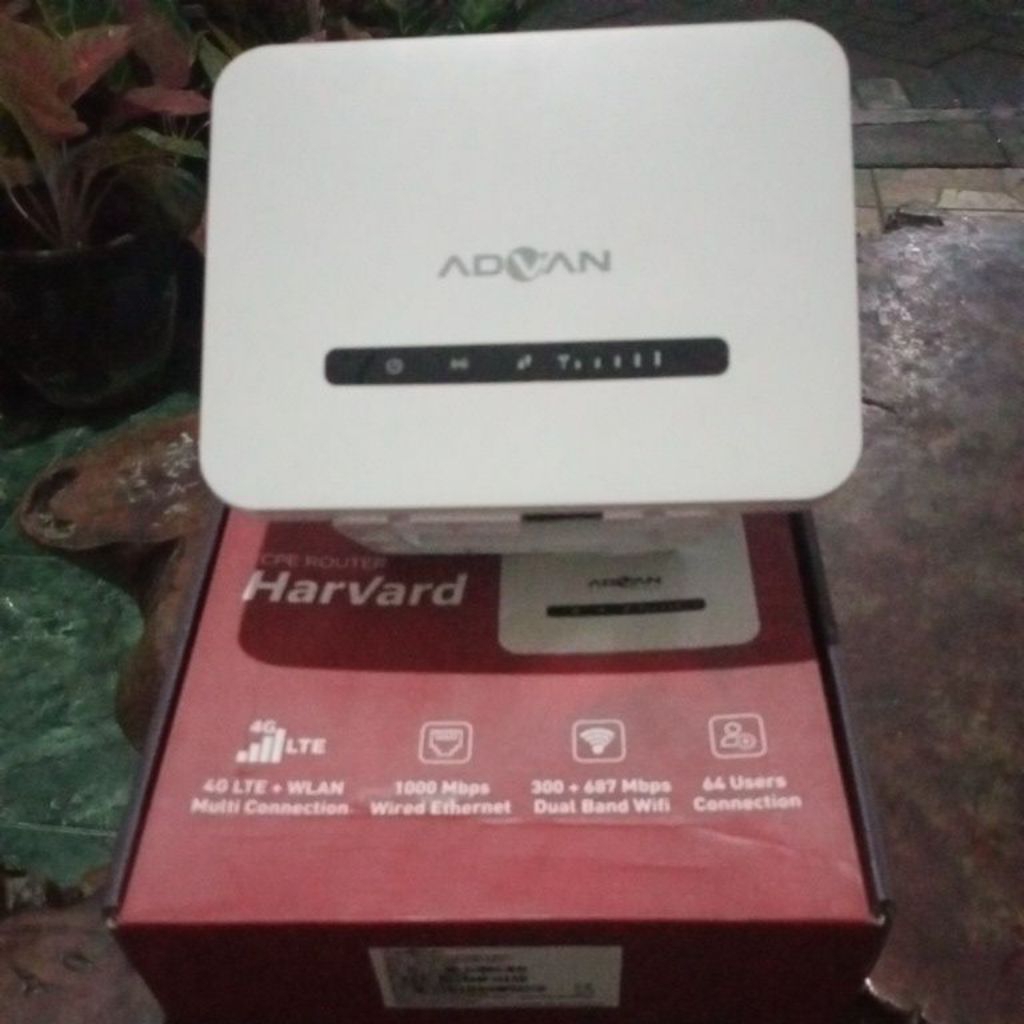 Modem Router Gigabit Advan Harvard Cpe 20 Pro Wifi Dualband All Operator