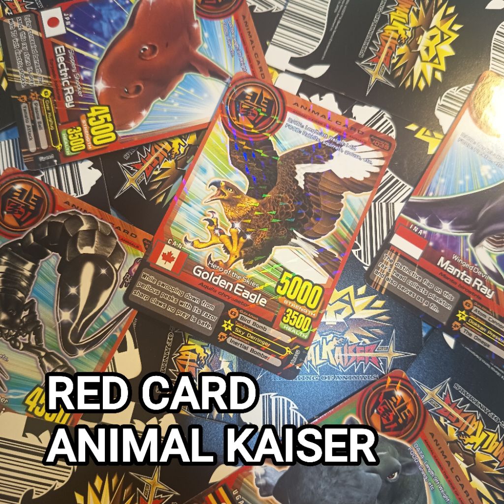 ANIMAL KAISER V2 Animal RED CARD Ori Timezone