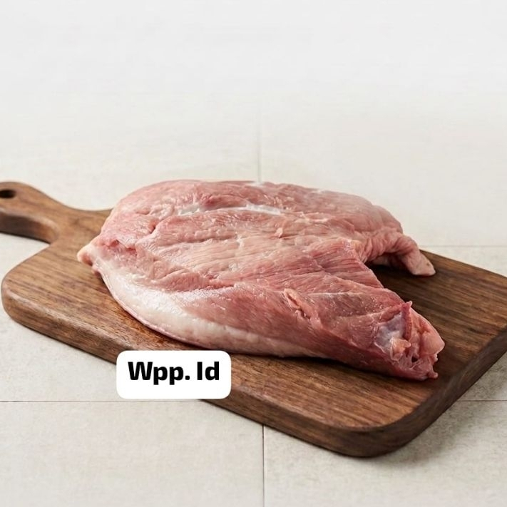 daging babi daging kulit 1KG/½KG