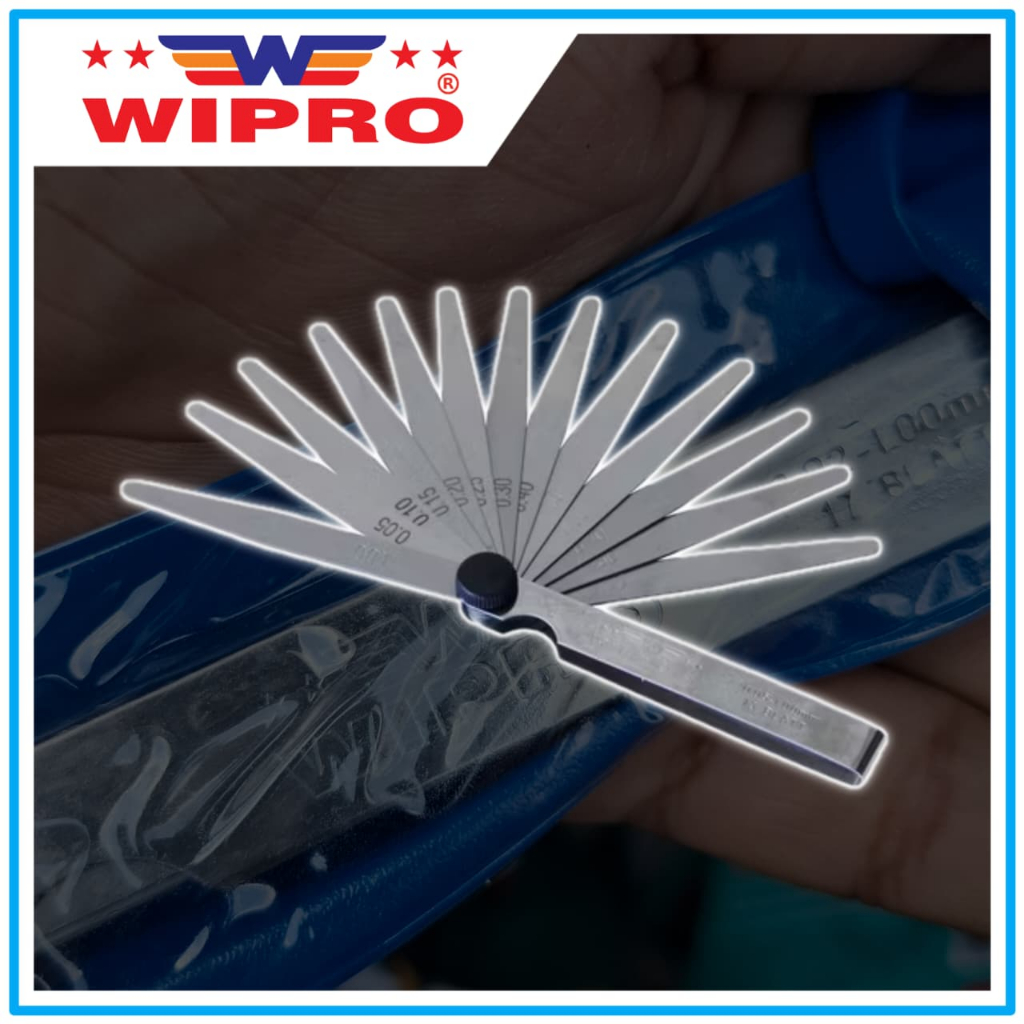 Wipro Feeler gauge 17 Blade FG-0417 4" fuller
