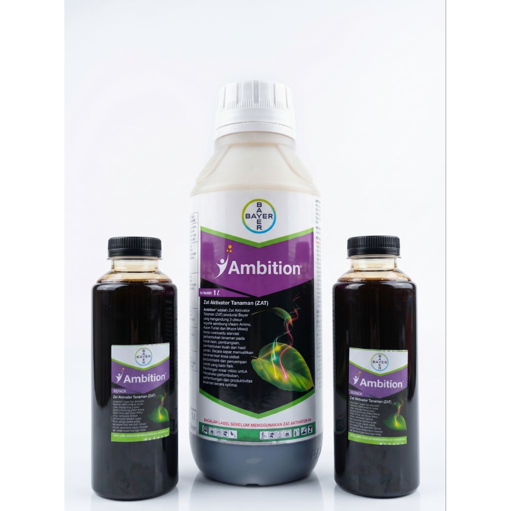 Zat Aktivator Ambition Bayer 250ml (Repack) - Nutrisi Tanaman Amino Asam Fulvat