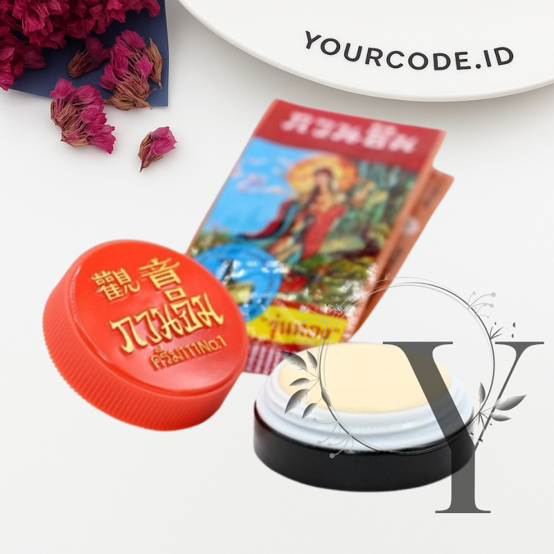 KWAN IM PEARL CREAM / KWAN IM CREAM / BEDAK KWAN IM / ALAS BEDAK