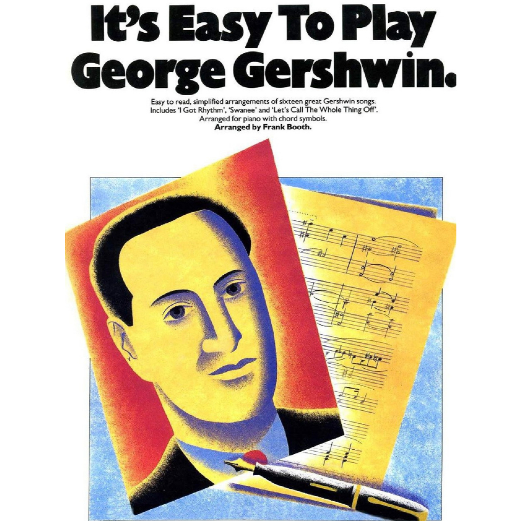 Buku Piano It's Easy to Play George Gershwin