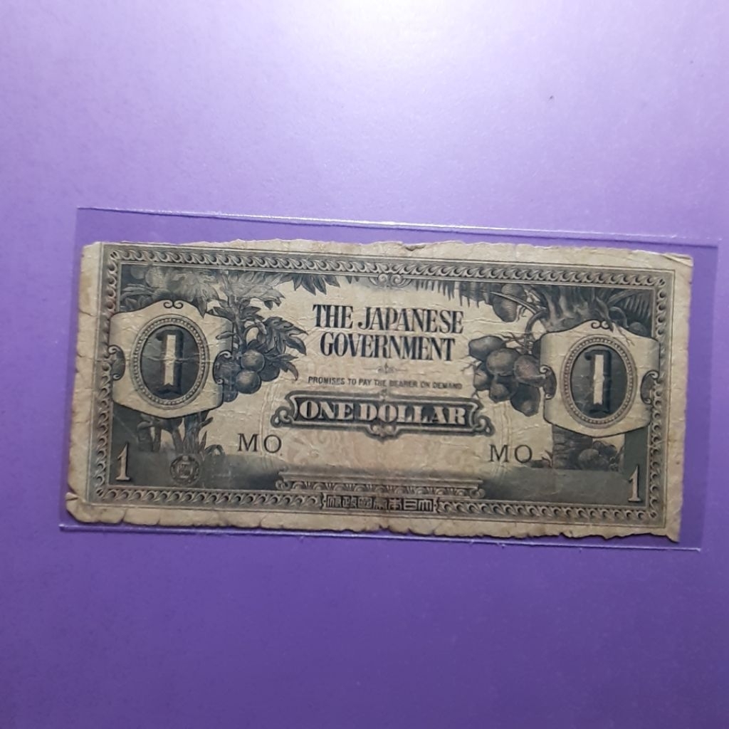 uang kuno 1 dollar government